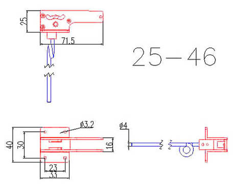 25 - 46 85 Degree Main Electric Retract Diagram