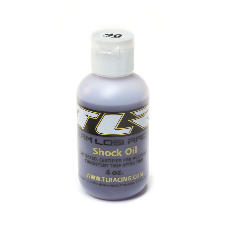Silicone Shock Oil, 40WT, 516CST, 4oz