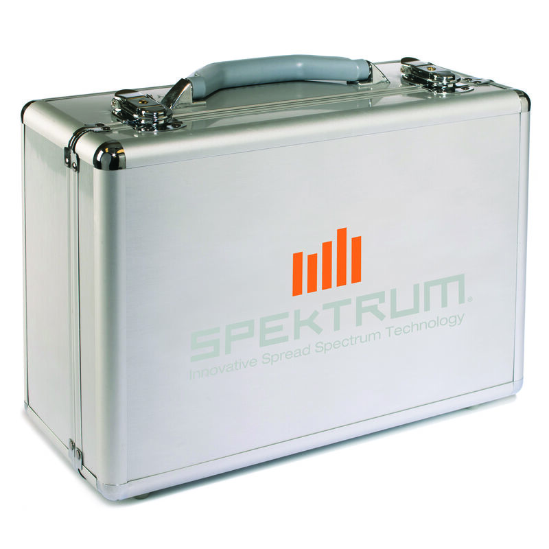 Valise Spektrum en aluminium pour émetteur voiture/bateau