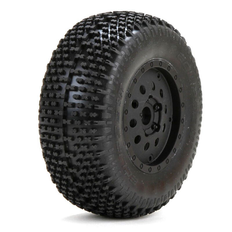 1/10 Eclipse Front 2.2/3.0 Pre-Mounted Tires, 12mm Hex (2): XXX-SCT