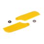 Tail Rotor Blade Set, Yellow: B450 3D, B400, B450 X