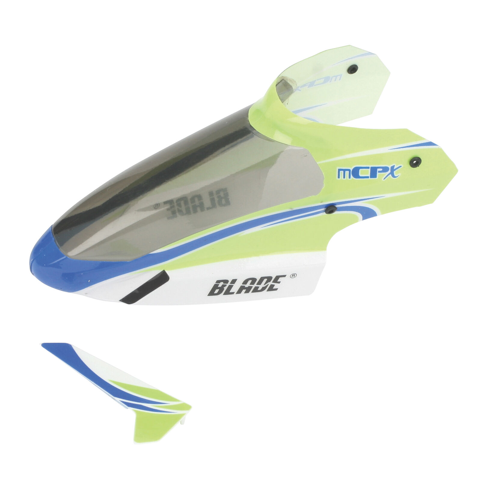 Complete Green Canopy with Vertical Fin: mCP S/X