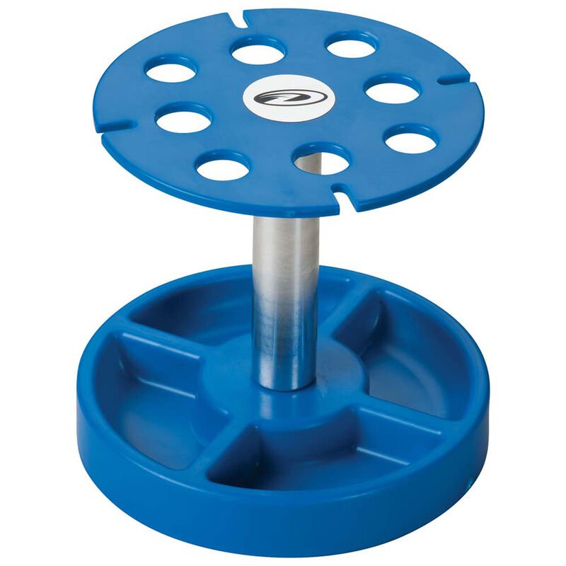 Pit Tech Deluxe Shock Stand, Blue