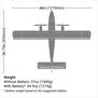 Twin Otter 1.2m PNP, includes Floats