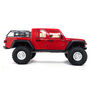1/10 SCX10 III Jeep JT Gladiator 4X4 Rock Crawler with Portals RTR, Red