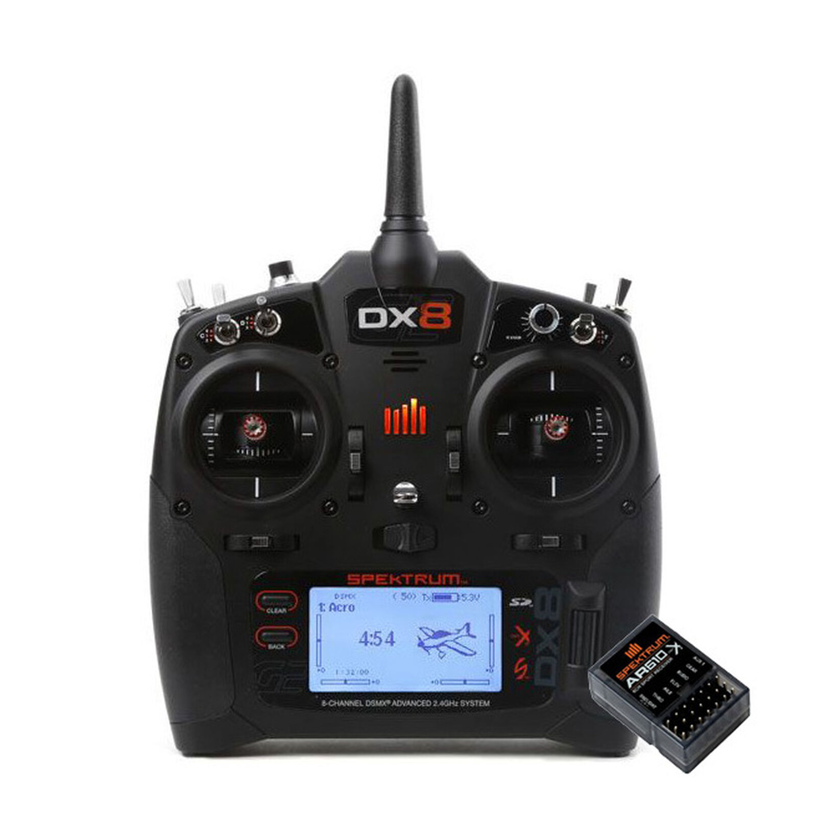DX8 8-Channel Transmitter + AR610