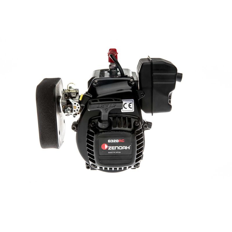 Zenoah G320 with air filter clutch: 5IVE-T 2.0