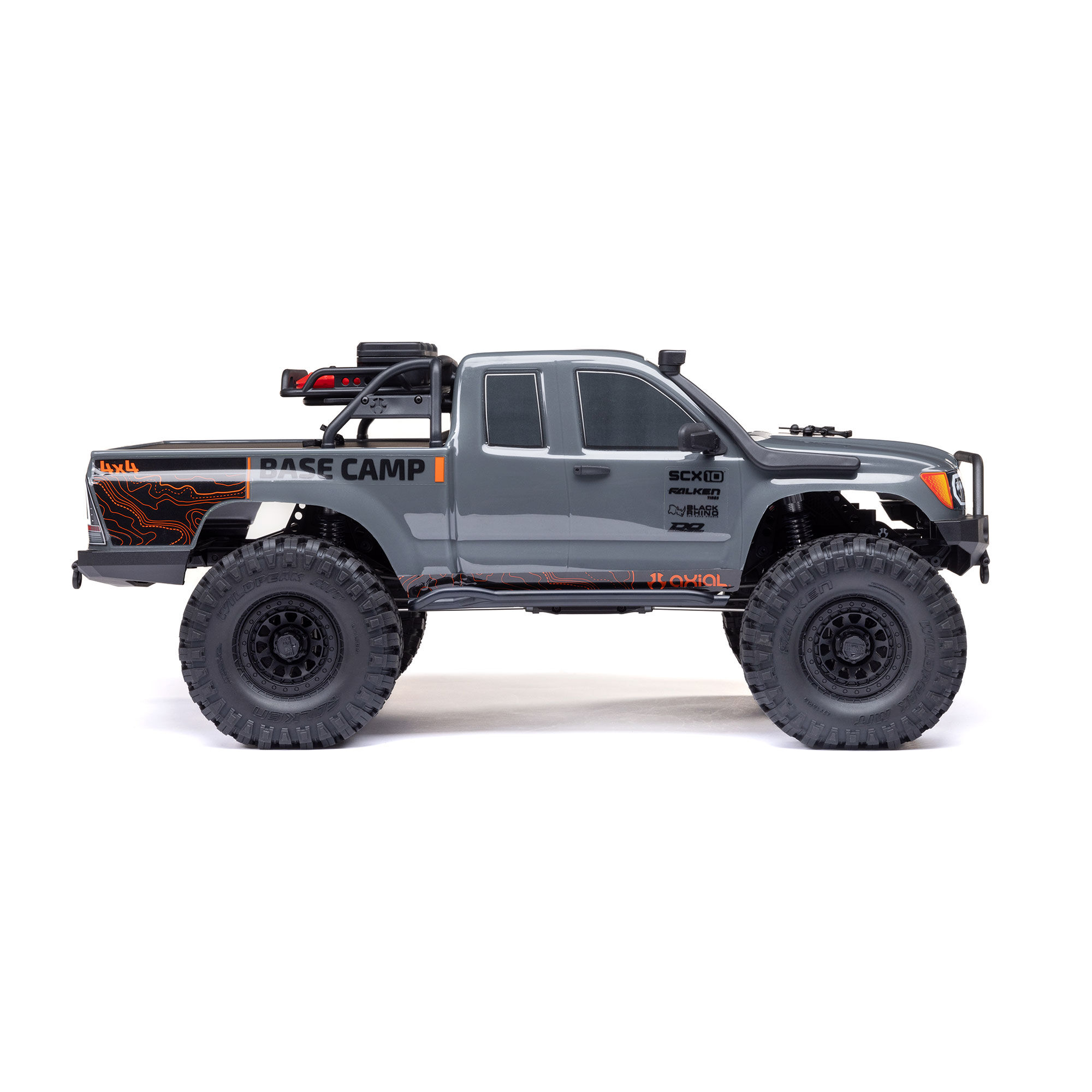 1/10 SCX10 III Base Camp 4X4 RTR Brushed Rock Crawler, Gray 1/10 SCX10 III Base Camp 4X4 RTR Brushed Rock Crawler, Gray