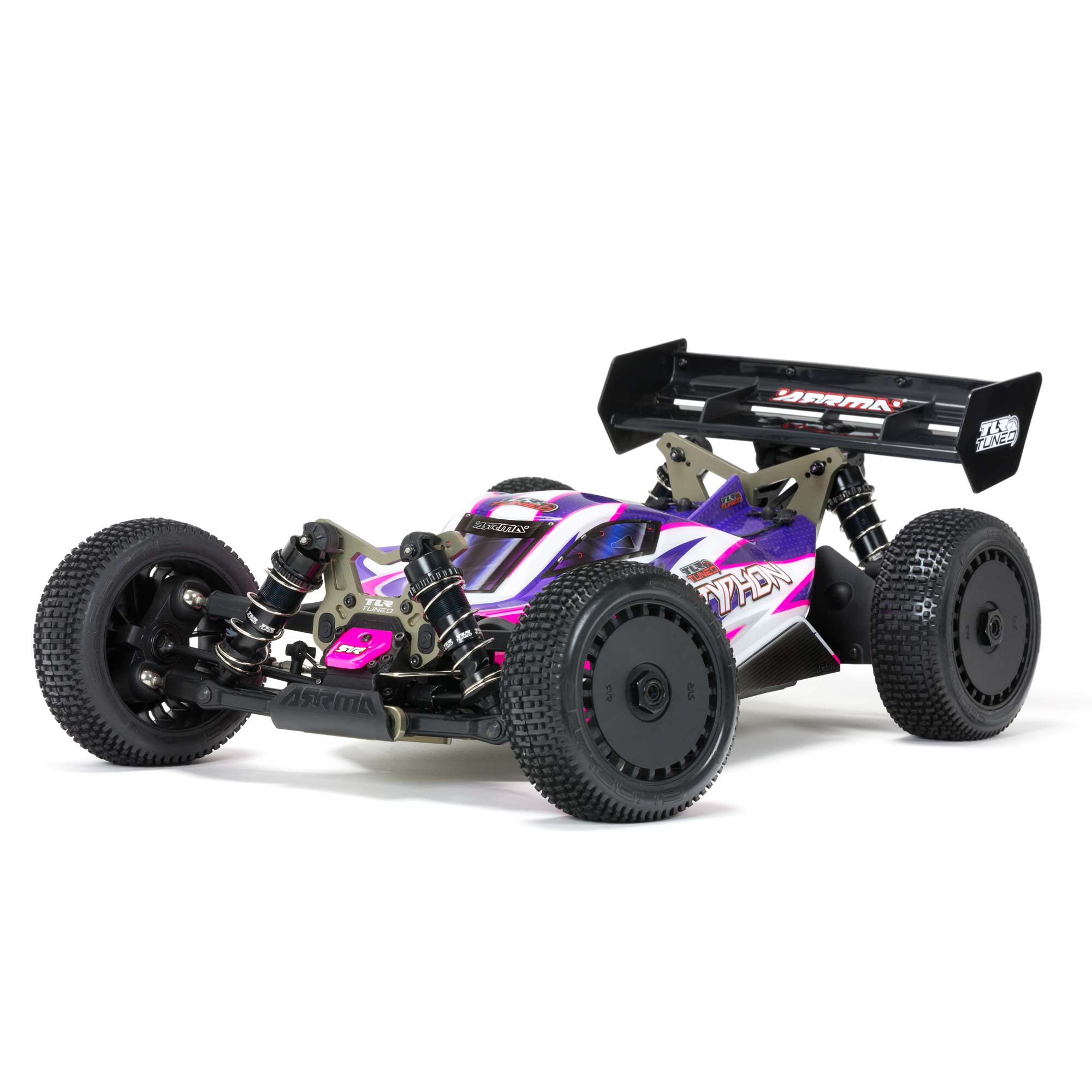 ARRMA ARA8306 1/8 TLR Tuned TYPHON 4WD Roller Buggy Pink/Purple 