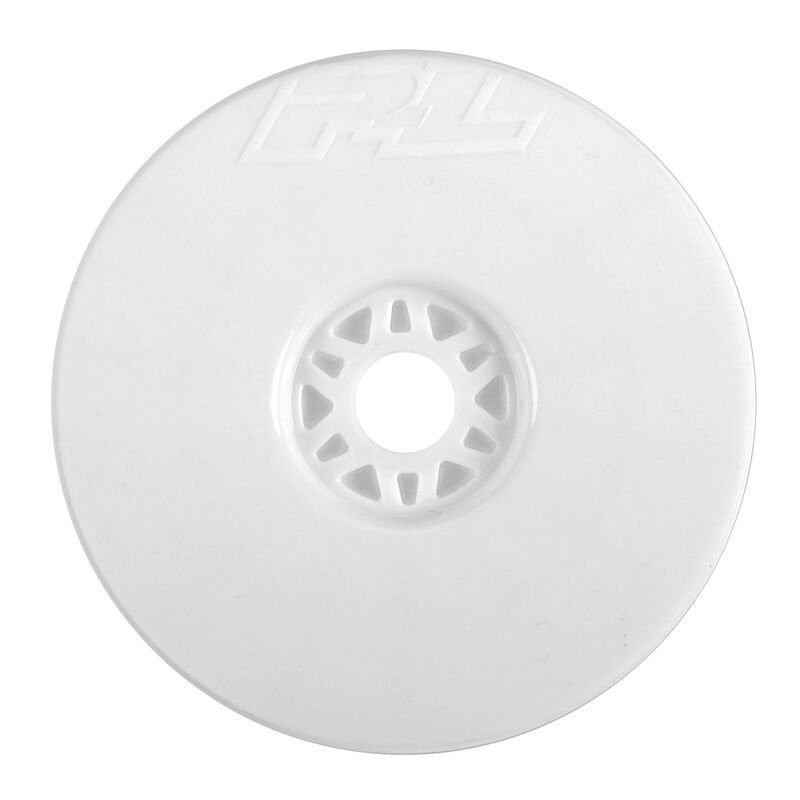 1/8 Velocity Front/Rear 17mm Buggy Wheels (4) White