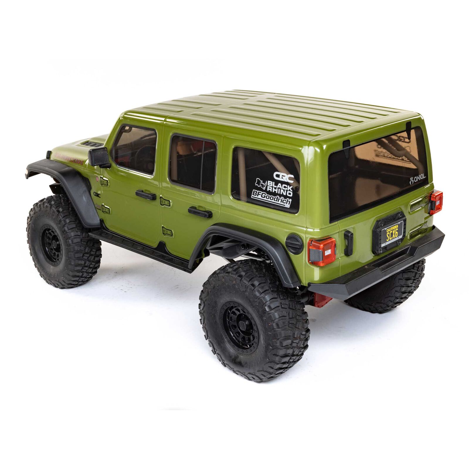 Axial 1/6 SCX6 Jeep JLU Wrangler 4WD Rock Crawler RTR: Green | Horizon