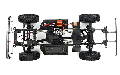 BEWÄHRTES SCX10<sup>™</sup> III-CHASSIS