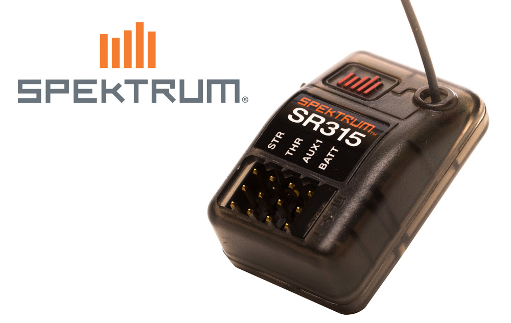 Récepteur Spektrum SR315 à double protocole 