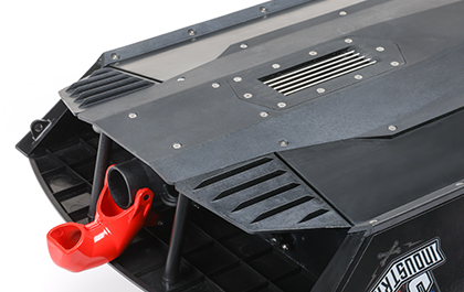 Durable composite impeller and intake grille