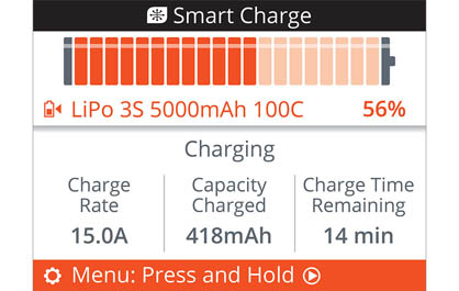 TEMPS DE CHARGE RESTANT