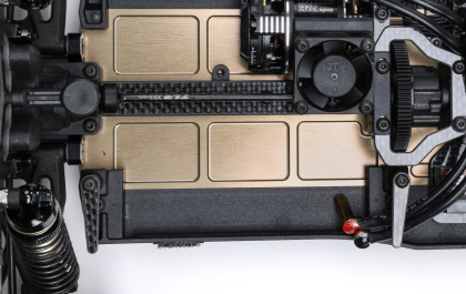 Position réglable du moteur et de la batterien