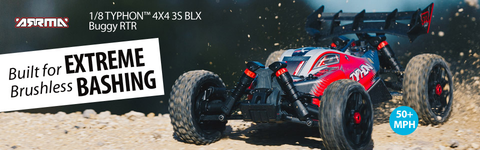 TYPHON 4X4 3S BLX 1/8 RTR Buggy