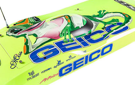 Miss geico zelos 36 twin brushless catamaran rtr 2025